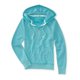 thumbnail image 2 of Aeropostale Sudadera con capucha y cremallera de neÃ³n para mujer, azul, mediano Aeropostale  Sudadera, 2 of 2