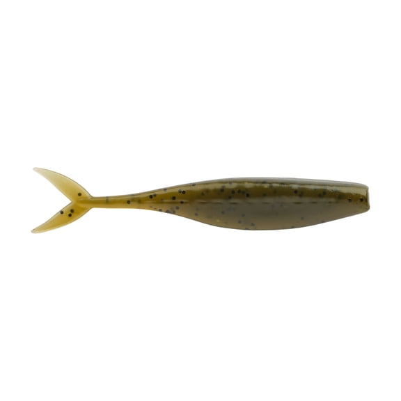 Berkley PowerBait® The Champ Minnow, 2.5 in, Minnows, Green Pumpkin (10 Count)