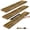 Walnut, variant on Sorbus 3-Pack 35"x9" Floating Wall Shelves for Bedroom, Kitchen, Bathroom, Home Décor, Maple