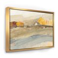 thumbnail image 1 of Orange Brown Farm House - Modern Farmhouse Framed Canvas, 1 of 3
