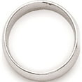 thumbnail image 3 of 10K White Gold 10Kw 2mm Half Round Band Size 14 Made In United States 1whr020-14, 3 of 5