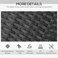 thumbnail image 4 of Outsunny 7 Pieces Outdoor Dining Set for 6, Patio Furniture Set, 4 of 9