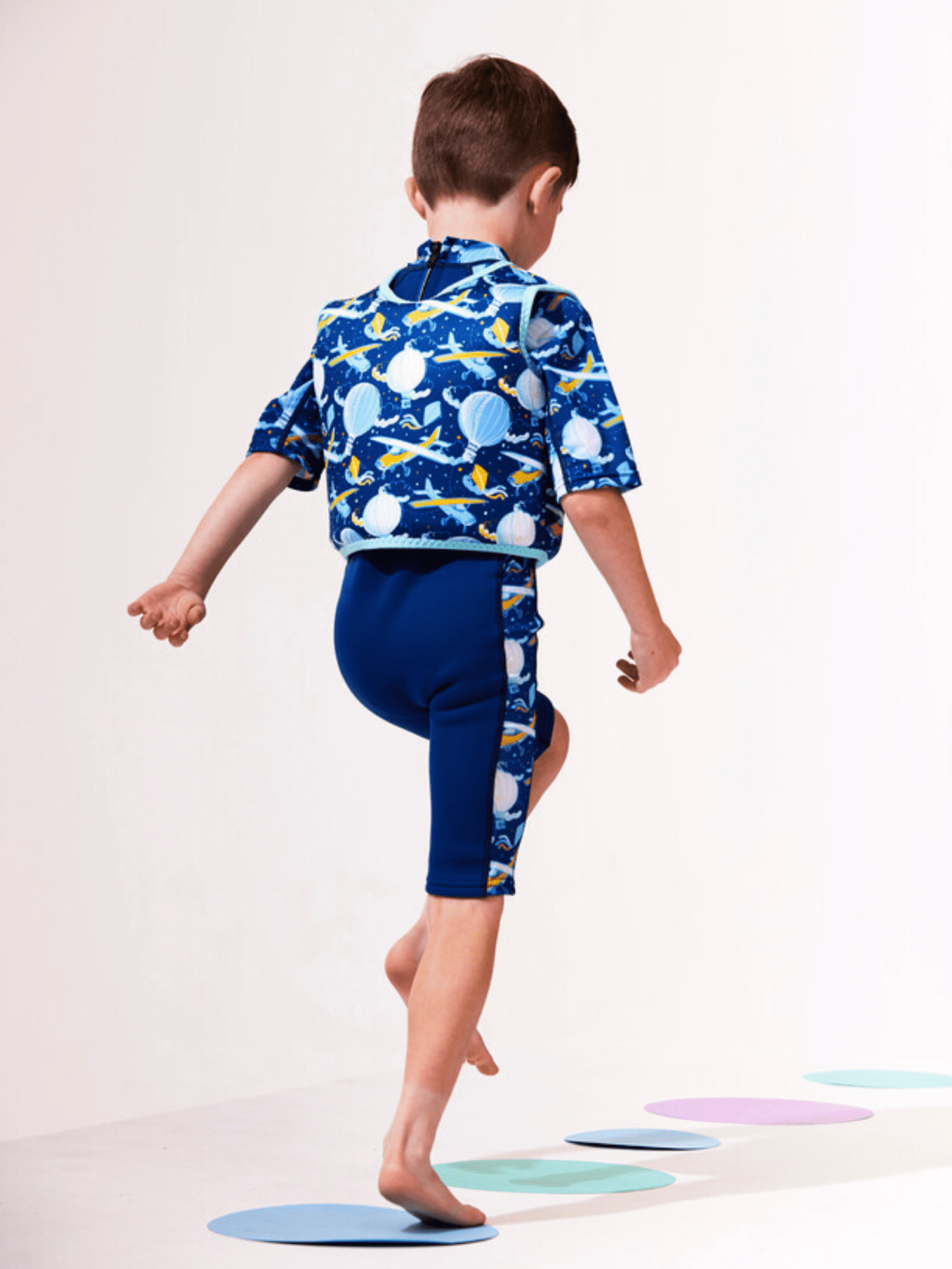 Splash About Boy's Go Splash Swim Vest, Up in the Air Size 2-4 Years