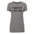 thumbnail image 2 of Creepy Cousin-Family Reunion T-shirts, Woman's Shirts - Heather Grey MH200WFAM S48 XS, 2 of 3