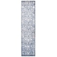 thumbnail image 2 of Safavieh Vintage Oushak Zenji Abstract Runner Rug, Navy/Ivory, 2' x 8', 2 of 11