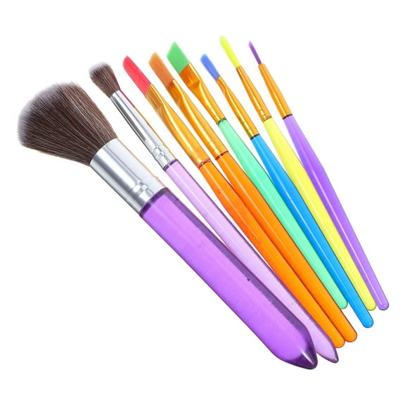 ELAYARD 8Pcs Convenient Decorating Brushes with Different Tips for Cake and Cookies
