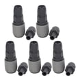 thumbnail image 4 of Air Compressor Quick Connect Fittings 5 Set Pneumatic Quick Connector Air Hose Quick Connect Quick Disconnect Water Hose Fittings C Type Self Locking Hose Coupler Plug Socket, 4 of 7