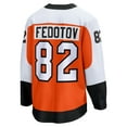 thumbnail image 3 of Men's Fanatics Ivan Fedotov Orange Philadelphia Flyers Home Premier Breakaway Player Jersey, 3 of 3