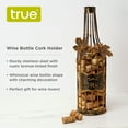 thumbnail image 2 of True Wine Cork Holder - Wine Cork Storage & Decor, Rustic Bronze Finish, 2 of 6