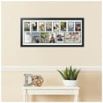 thumbnail image 2 of ArtToFrames Collage Photo Picture Frame with 1 - 6x9 and 5 - 4x6 and 8 - 3x5" Openings, Framed in Black with Porcelain and Black Mats (CDM-3926-627), 2 of 8