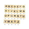 26 Letters Early Childhood Education Jigsaw Puzzle Letters Wood Chips