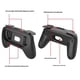 thumbnail image 4 of D1Q PGTECH GP-361 2Pcs For Nintendo Switch 2 Ergonomic Left and W4s Right Joy-Con Controller Grip Ha, 4 of 5