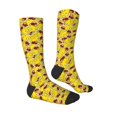 thumbnail image 3 of Haiem Duck with Star Sunglasses Socks, Funny Novelty Crazy Design Cotton Socks Sports Socks Knee High Socks For Men, Women,1Pairs - Gift For Working Friends, 3 of 9