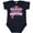Navy Blue, variant on Inktastic My Grandma is a Survivor Breast Cancer Awareness Boys or Girls Baby Bodysuit