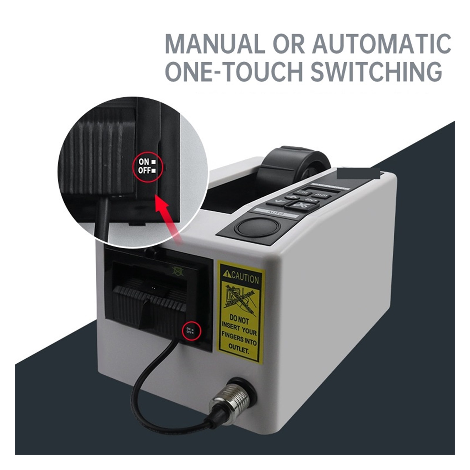 M1000 Automatic Tape Dispenser, Electric Tape Cutting Machine, Intellint Tape Cutting Machine ,Enhanced Safety