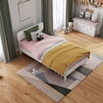 thumbnail image 5 of AFI Florence Twin Solid Wood Low Profile Platform Bed, White, 5 of 14