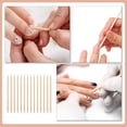 thumbnail image 4 of Manicure Tools 100pcs Nail Sticks Double Sided Multi Functional Cuticle Pusher Remover Manicure Pedicure Tool for Nail Art Manicure Pedicure Cleaning Tool, 4 of 5