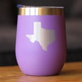 thumbnail image 2 of Bevvee Insulated Wine Tumbler 12 oz State Of Texas Texas Enthusiast Gifts Tumblers, 2 of 4