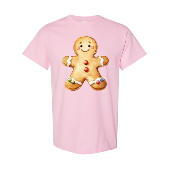 Inktastic Gingerbread Man Cookie T-Shirt