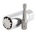 thumbnail image 1 of 2Pcs 7-19mm/0.3-0.7in Universal Socket Grip 3/8in Multifunction Ratchet Wrench Power Drill Tool Gift, 1 of 3