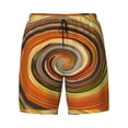 thumbnail image 4 of Lsque Mens Swim Trunks Colorful Swirl Pattern - Bathing Suit Compression Liner - Beach Swim Shorts Swimwear - (S-3XL) - Stretch Quick Dry -Small, 4 of 9