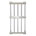 thumbnail image 2 of DOLITY Wardrobe Closet Storage Rack Layered Partition Board Shelf White 50 - 80cm White 50-80cm, 2 of 7