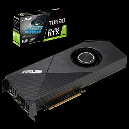 ASUS Turbo GeForce RTXÃ¢ÂÂ¢ 2070 8GB GDDR6 with powerful cooling for higher refresh rates and VR gaming
