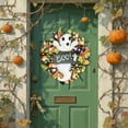 thumbnail image 5 of Halloween Decoration Wreath - Doll Front Door Interior Scene Appeal Instantly Enhancing Festive Atmosphere for Home Decoration, 5 of 5