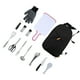 thumbnail image 1 of Wosthever Juego de utensilios de cocina para acampar de 12 piezas, juego de utensilios de cocina para barbacoa con bolsa de almacenamiento, Estufas de camping Bolso negro, 1 of 6