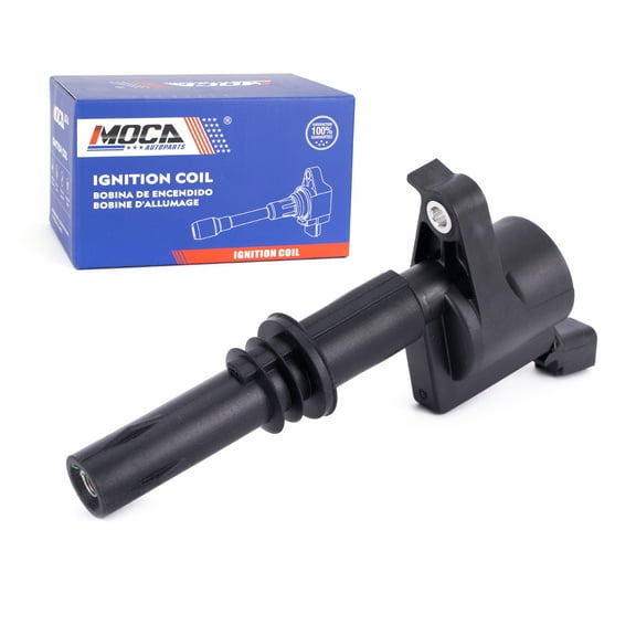 MOCA AUTOPARTS Ignition Coil Fit for 2009-2005 Ford F-250 4.6L & 2008-2005 Ford F-350 Super Duty 6.8L 5.4L & 2008-2006 Lincoln Mark Lt 5.4L