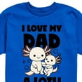 thumbnail image 3 of Instant Message - I Love My Dad A Lotl - Toddler & Youth Short Sleeve Graphic T-Shirt, 3 of 6