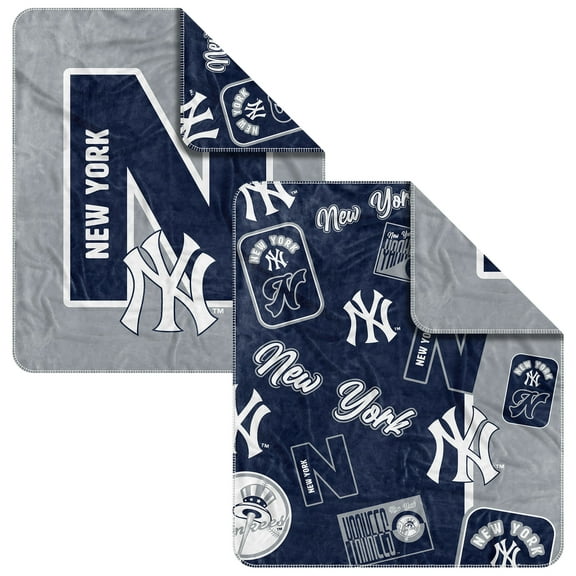 New York Yankees 50" x 60" Dream Weave Throw Blanket