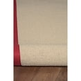 thumbnail image 7 of Linon Athena Natural & Red Accent Rug, 1.1ft x 2.1ft, 7 of 7
