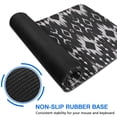 thumbnail image 6 of Long Mouse Pads for Desk,Black Geometric Pattern Desk Mats on Top Of Desks, Desk Mouse Pad Extra Large with 3mm Non-Slip Base and Stitched Edge for Gaming,Office,Work,Home 31.5"x11.8", 6 of 6