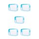 thumbnail image 3 of Billuyoard Neceser de PVC, organizador transparente portátil con cierre de cremallera, para acampar, senderismo, viajar, crema solar, bolsa de Type2, 3 of 6