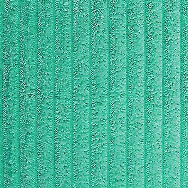 Fundas De Cojines Grandes Para Sala De Estar Fundas De Cojines De Terciopelo De Felpa A Rayas Para Viajes De Verano, 2 Paquetes, 24 X 24 Pulgadas (60x60 Cm), Azul Agua (hy)