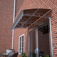 thumbnail image 4 of Olurrisa Awnings for Windows Outside - 59x34in Front Doors/Windows Overhang Awning Canopy for Porch/Patio/Deck/Cellar UV/Rain/Snow Protection, 4 of 8