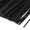 thumbnail image 5 of Uxcell Foil Twist Ties 4.72" Plastic Closure Tie for Bread Candy Black 750Pcs, 5 of 5