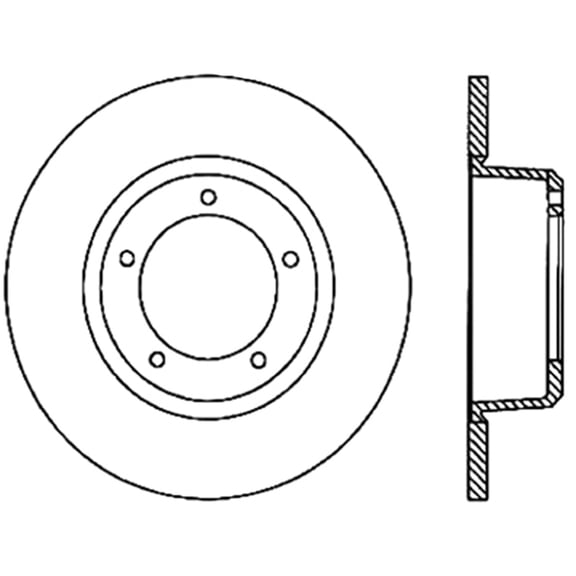 C-Tek Disc Brake Rotor 121.22000