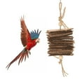 thumbnail image 3 of Juguete Para Masticar De Cartón Para Pájaros, 5 Piezas, Resistente A Las Mordeduras, Juguete Para Masticar De Papel Natural Seguro Para Loros, Divertido Para Cacatúa, Agapornis, 3 of 7