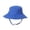Blue, variant on Uccdo Baby Boys Girls Outdoor Beach Sun Hat Visor Cap Kids Summer Wide Brim Bucket Hats 0-8T