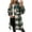 Green, variant on UVEASISHA Womens Long Flannel Shirt Jacket 2025 Casual Loose Plaid Shirts Button Down Long Sleeve Pea Coat for Women with Pockets Trendy Clearance Sales,Green,XXL