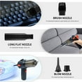 thumbnail image 3 of Car Handheld Vacuum, 3-In-1 Cordless Handheld Vacuum Cleaner for Home and Car Cleaning, Mini Portable Rechargeable Vacuum Cleaner with Powerful Suction LED Light, 3 of 7