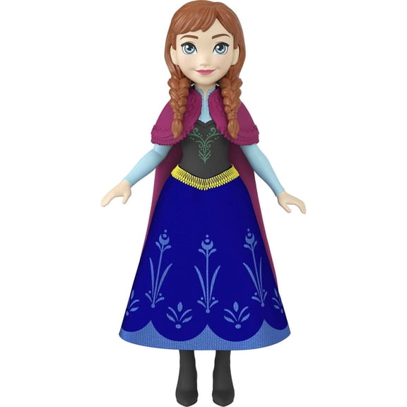 Disney Frozen Anna Small Doll, Collectible Disney Toy Inspired by the Movie