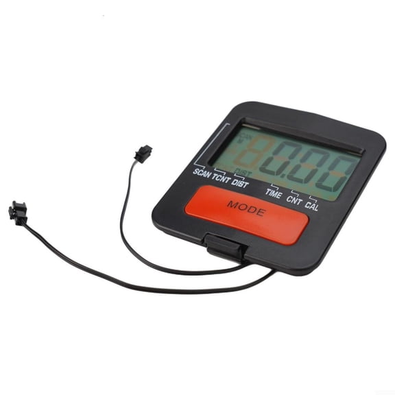 CEORPER Rowing Machine Counter Home Rowing Machine Monitor Adjustable Odometer Gym Replacement Monitor for Fitness Bike Device