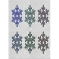 thumbnail image 1 of Ahgly Company Indoor Rectangle Patterned Off-White Novelty Area Rugs, 3' x 5', 1 of 6