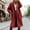 Red, variant on Women's Warm Winter Coat With Collar Long Sleeve Flannel Lined Anorak Ice Suit plus Size Jacket Rain Coats for plus Size Women Womens Long Winter Coats with Hood Women Vest plus plus Size Sweaters for