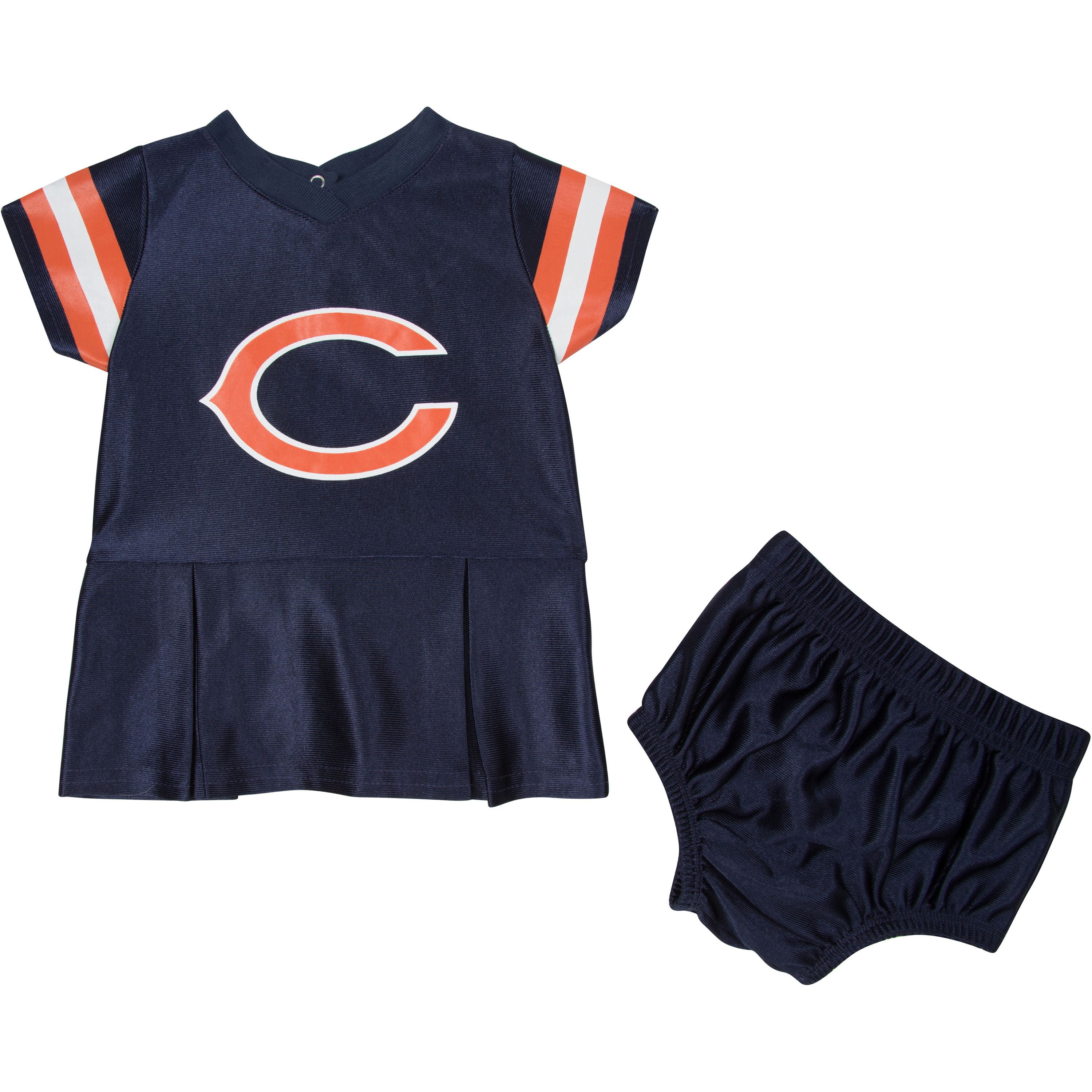 Chicago Bears Infant Girl Dress & Underwear 2 Pack, 0-3 Months by Gerber Childrenswear, LLC