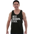 thumbnail image 3 of Best Grandpa Ever Grandfather Poppop Tank Top Sleeveless Tee Men Brisco Brands S, 3 of 6