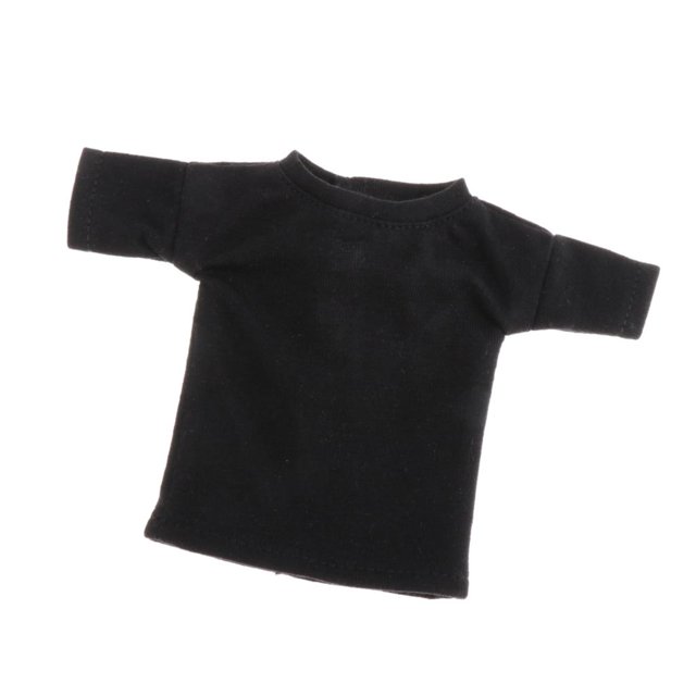 Ropa de muñeca Accesorios Ropa de muñeca cortas para 1/6 , Negro CUTICAT Traje de ropa de muñeca